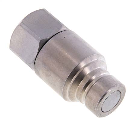 Bouchon hydraulique en acier DN 12.5 à face plate G 3/4 pouce filetage femelle ISO 16028 CEJN D 24.5mm