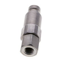 Bouchon hydraulique en acier DN 6.3 à face plate G 1/4 pouce filetage femelle ISO 16028 CEJN Eliminateur de pression D 16.2mm
