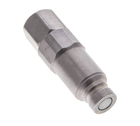 Bouchon hydraulique en acier DN 6.3 à face plate G 1/4 pouce filetage femelle ISO 16028 CEJN Eliminateur de pression D 16.2mm