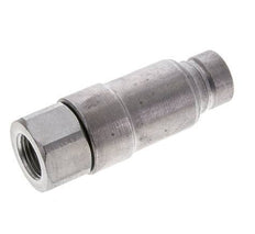 Bouchon hydraulique en acier DN 12.5 à face plate G 1/2 pouce filetage femelle ISO 16028 CEJN Eliminateur de pression D 24.5mm