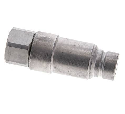 Bouchon hydraulique en acier DN 12.5 à face plate G 1/2 pouce filetage femelle ISO 16028 CEJN Eliminateur de pression D 24.5mm