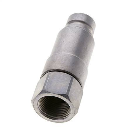 Bouchon hydraulique en acier DN 12.5 à face plate G 3/4 pouce filetage femelle ISO 16028 CEJN Eliminateur de pression D 24.5mm