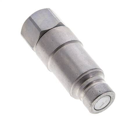 Bouchon hydraulique en acier DN 12.5 à face plate G 3/4 pouce filetage femelle ISO 16028 CEJN Eliminateur de pression D 24.5mm