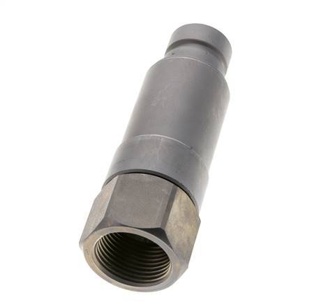 Bouchon hydraulique en acier DN 19 à face plate G 1 pouce filetage femelle ISO 16028 CEJN Eliminateur de pression D 30mm