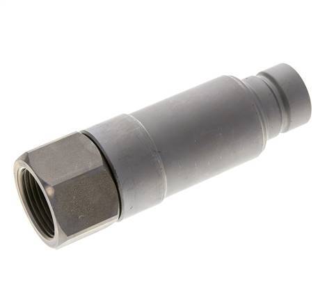 Bouchon hydraulique en acier DN 19 à face plate G 1 pouce filetage femelle ISO 16028 CEJN Eliminateur de pression D 30mm