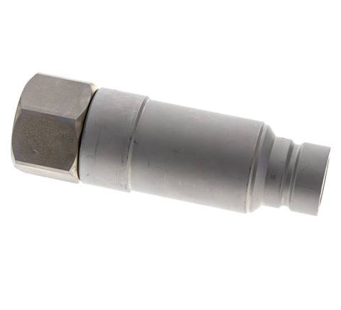 Bouchon hydraulique en acier DN 19 à face plate G 1 pouce filetage femelle ISO 16028 CEJN Eliminateur de pression D 30mm