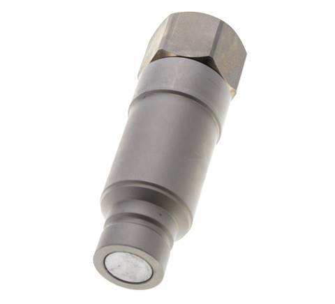 Bouchon hydraulique en acier DN 19 à face plate G 1 pouce filetage femelle ISO 16028 CEJN Eliminateur de pression D 30mm