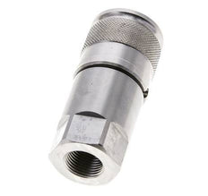 Douille hydraulique DN 10 à face plate en acier inoxydable G 3/8 pouce filetage femelle ISO 16028 D 19.7mm
