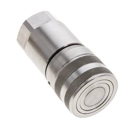 Acier inoxydable DN 16 à face plate, prise hydraulique G 1 pouce, filetage femelle ISO 16028 D 30mm