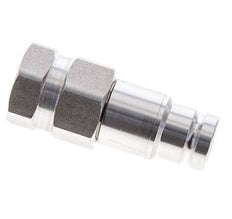 Bouchon hydraulique DN 10 à face plate en acier inoxydable G 1/2 pouce filetage femelle ISO 16028 D 19.7mm