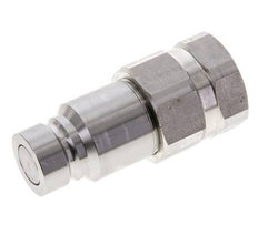 Bouchon hydraulique DN 12 à face plate en acier inoxydable G 1/2 pouce filetage femelle ISO 16028 D 24.5mm