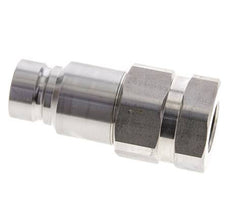 Bouchon hydraulique DN 12 à face plate en acier inoxydable G 1/2 pouce filetage femelle ISO 16028 D 24.5mm