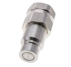 Bouchon hydraulique DN 12 à face plate en acier inoxydable G 1/2 pouce filetage femelle ISO 16028 D 24.5mm