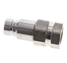 Bouchon hydraulique DN 12 à face plate en acier inoxydable G 3/4 pouce filetage femelle ISO 16028 D 24.5mm