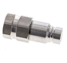 Bouchon hydraulique DN 12 à face plate en acier inoxydable G 3/4 pouce filetage femelle ISO 16028 D 24.5mm