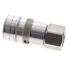 Acier inoxydable DN 10 à face plate pour prise hydraulique G 1/2 pouce filetage femelle ISO 16028 CEJN D 19.7mm