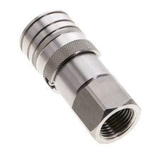 Acier inoxydable DN 10 à face plate pour prise hydraulique G 1/2 pouce filetage femelle ISO 16028 CEJN D 19.7mm