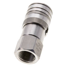 Acier inoxydable DN 10 à face plate pour prise hydraulique G 1/2 pouce filetage femelle ISO 16028 CEJN D 19.7mm