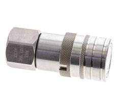 Acier inoxydable DN 10 à face plate pour prise hydraulique G 1/2 pouce filetage femelle ISO 16028 CEJN D 19.7mm