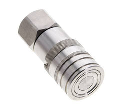 Acier inoxydable DN 10 à face plate pour prise hydraulique G 1/2 pouce filetage femelle ISO 16028 CEJN D 19.7mm