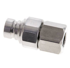 Bouchon hydraulique en acier inoxydable DN 6 à face plate G 1/4 pouce filetage femelle ISO 16028 CEJN D 16.2mm