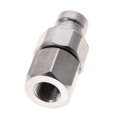 Bouchon hydraulique en acier inoxydable DN 6 à face plate G 1/4 pouce filetage femelle ISO 16028 CEJN D 16.2mm