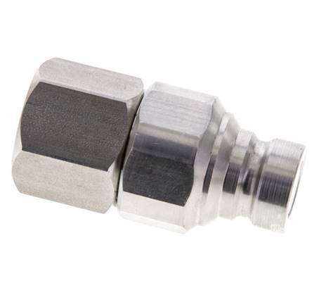 Bouchon hydraulique en acier inoxydable DN 6 à face plate G 1/4 pouce filetage femelle ISO 16028 CEJN D 16.2mm