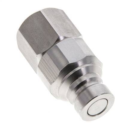 Bouchon hydraulique en acier inoxydable DN 6 à face plate G 1/4 pouce filetage femelle ISO 16028 CEJN D 16.2mm