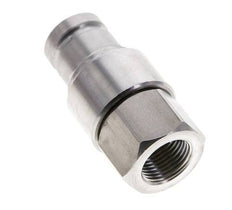 Bouchon hydraulique DN 10 à face plate en acier inoxydable G 3/8 pouce filetage femelle ISO 16028 CEJN D 19.7mm