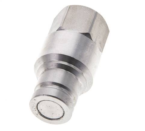 Bouchon hydraulique DN 10 à face plate en acier inoxydable G 3/8 pouce filetage femelle ISO 16028 CEJN D 19.7mm