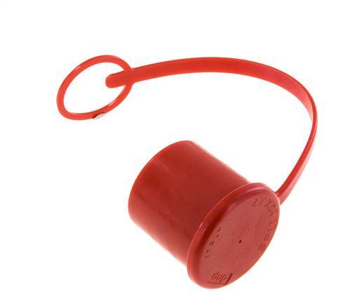 38 mm Plastic Dust Protection Cap For Coupling socket with Chain [2 Pieces]