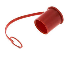 48 mm Plastic Dust Protection Cap For Coupling socket with Chain [2 Pieces]