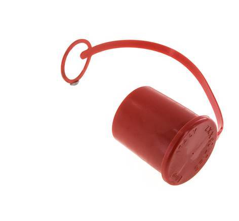 48 mm Plastic Dust Protection Cap For Coupling socket with Chain [2 Pieces]