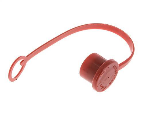 16.2 mm Plastic Dust Protection Cap For Coupling plug with Chain [2 Pieces]