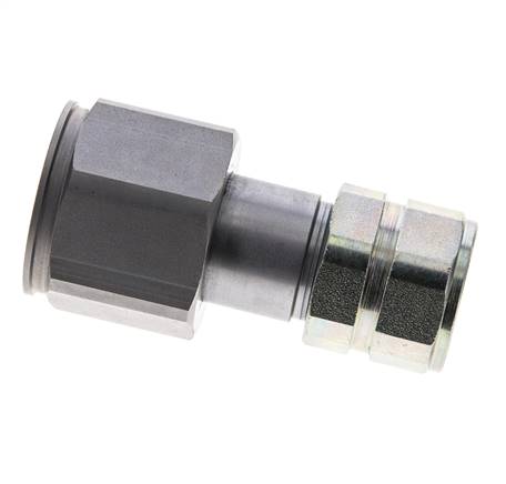 Acier DN 8.7 Bouchon hydraulique à face plate G 1/2 pouce filetage femelle ISO 16028 D M30 x 2