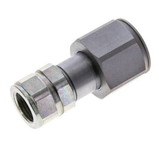 Acier DN 8.7 Bouchon hydraulique à face plate G 1/2 pouce filetage femelle ISO 16028 D M30 x 2