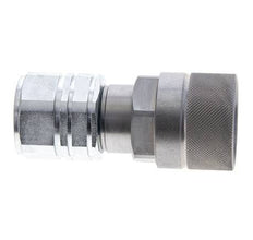 Acier DN 12.8 Bouchon hydraulique à face plate G 3/4 pouce filetage femelle ISO 16028 D M36 x 2