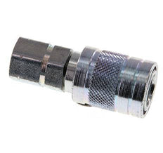 Acier DN 6.3 Coupleur hydraulique Embout G 1/4 pouce filetage femelle ISO 7241-1 A D 12mm