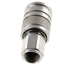 Acier Coupleur hydraulique DN 10 à douille M18x1.5 filets femelles ISO 7241-1 A D 17.3mm
