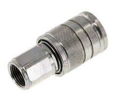 Acier Coupleur hydraulique DN 10 à douille M18x1.5 filets femelles ISO 7241-1 A D 17.3mm