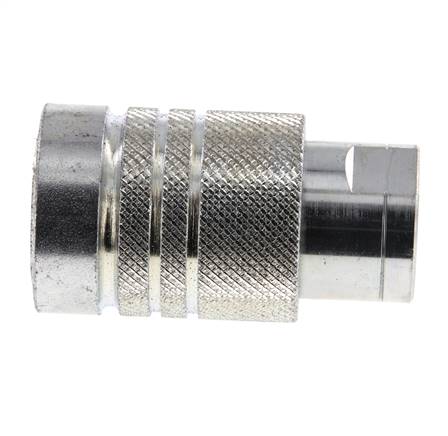 Acier DN 10 Coupleur hydraulique Manchon G 3/8 pouce Filetage femelle ISO 7241-1 A D 16mm