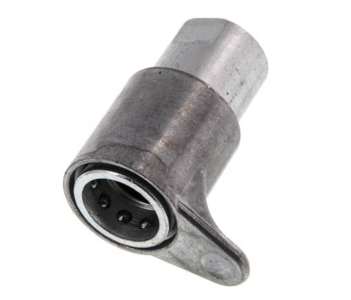Acier DN 12.5 Coupleur hydraulique femelle M22x1.5 Filets femelles ISO 7241-1 A UNIMOG D 20.5mm