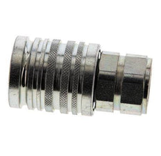 Steel DN 12.5 Hydraulic Coupling Socket G 1/2 inch Female Threads ISO 7241-1 A D 20.5mm