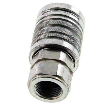 Graootoly Raccord hydraulique pour tracteur NPT 3/8 filetage ISO7241-1A - Coupleur hydraulique à connexion avec bouchon anti-poussière Graootoly Raccord hydraulique pour tracteur NPT 3/8 filetage ISO7241-1A - Coupleur hydraulique à connexion avec bouchon anti-poussière