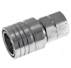 Acier Coupleur hydraulique DN 25 Embout G 1 pouce filetage femelle ISO 7241-1 A D 34.3mm