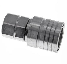 Acier Coupleur hydraulique DN 25 Embout G 1 pouce filetage femelle ISO 7241-1 A D 34.3mm