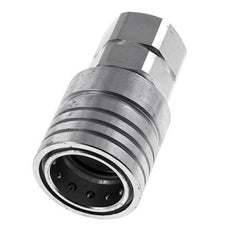 Acier Coupleur hydraulique DN 25 Embout G 1 pouce filetage femelle ISO 7241-1 A D 34.3mm