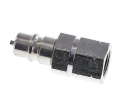 Acier DN 6.3 Coupleur hydraulique Bouchon G Filetage femelle 1/4 pouce ISO 7241-1 A D 12mm