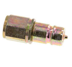 Steel DN 10 Hydraulic Coupling Plug M16x1.5 Female Threads ISO 7241-1 A D 17.3mm