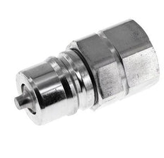 Steel DN 25 Hydraulic Coupling Plug G 1 inch Female Threads ISO 7241-1 A D 34.3mm